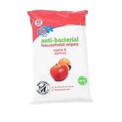 Våtservetter Antibaktriell 40-P-0