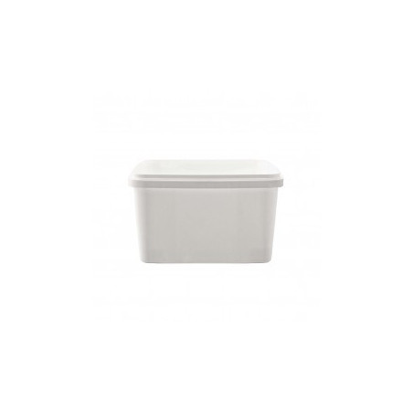 Plastburk 3L Vit (Lock Ingår)