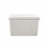Plastburk 3L Vit (Lock Ingår)