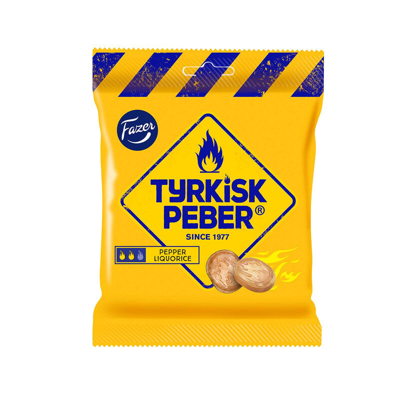 Tyrkisk Peber Liquorice 120g