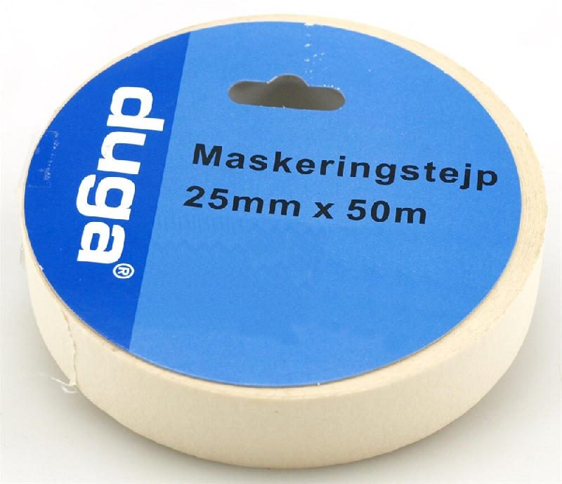 Tejp maskering 25mmx50m 0,13 mm