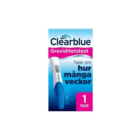 Clearblue Digital graviditetstest med veckoindikator 1 st