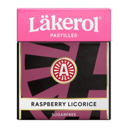 Läkerol Raspber Licor 25g