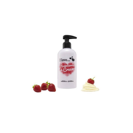 I Love Strawberries & Cream Body Lotion 250 ml (Utgående)