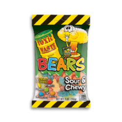 TOXIC WASTE SOUR GUMMY BEARS - 143G