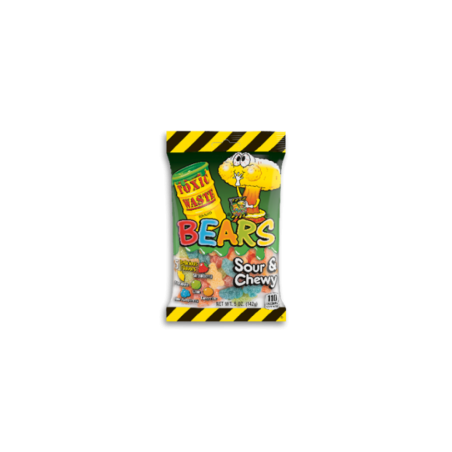 TOXIC WASTE SOUR GUMMY BEARS - 143G