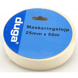 Tejp maskering 25mmx50m 0,13 mm