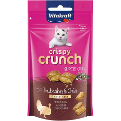 Vitakraft Cat Snack Crispy Crunch kalkon 60g