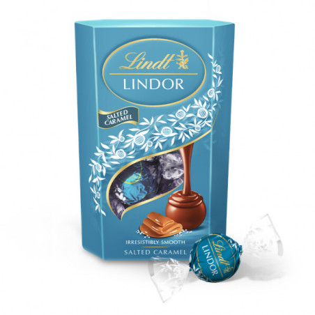 Lindor Cornet Salted Caramel 200g