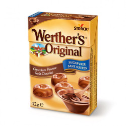 Werther's Original Chocolate Sugar Free 42g