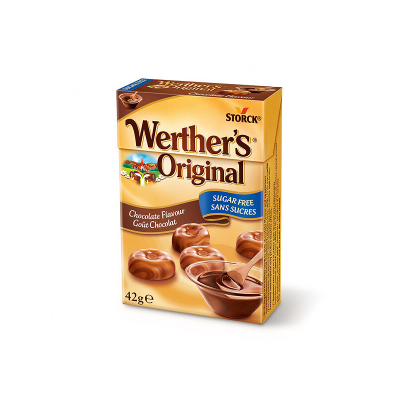 Werther's Original Chocolate Sugar Free 42g