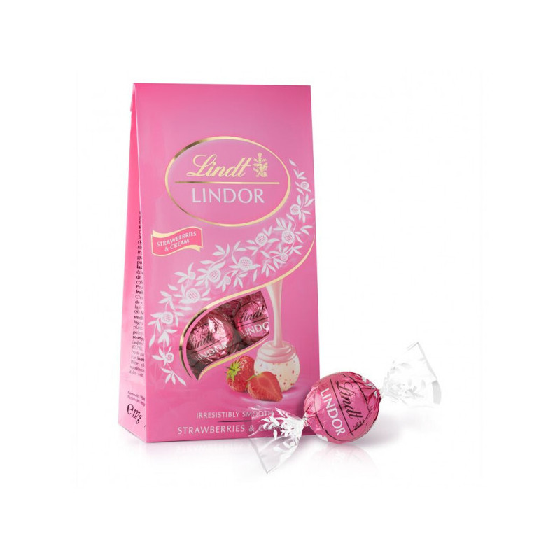 Lindor Strawberries & Cream 137g