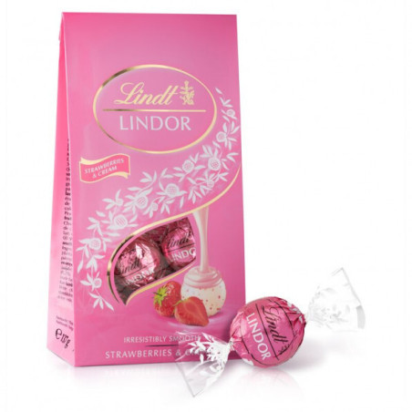 Lindor Strawberries & Cream 137g