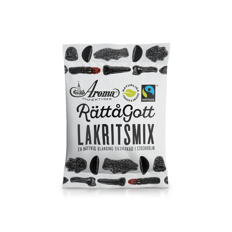 RättåGott Lakritsmix 140g