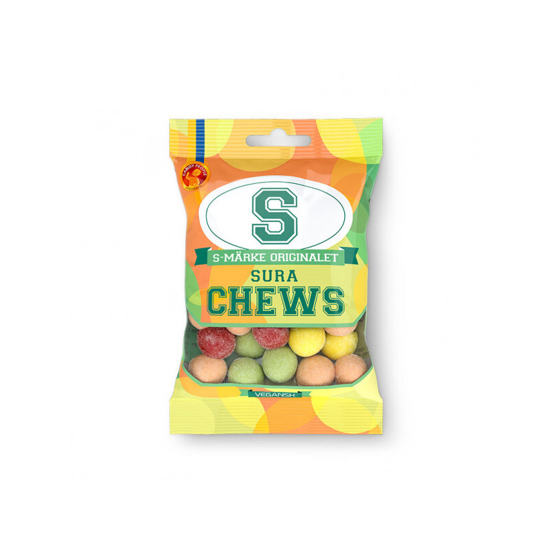 S-märke Sura Chews 70g