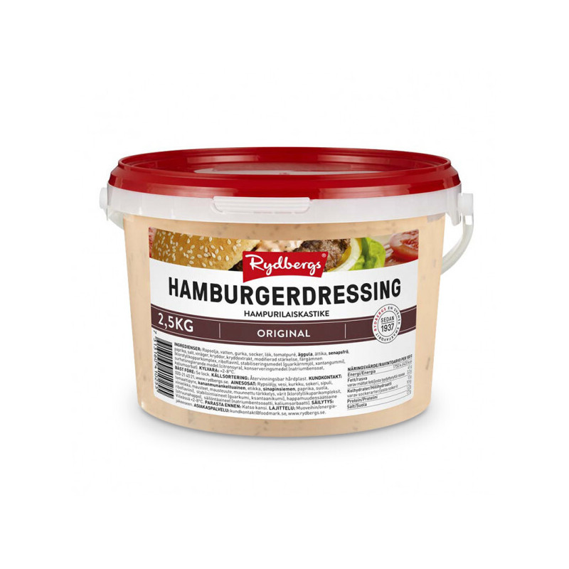 Hamburgerdressing 2,5kg