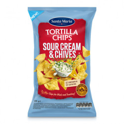 Tortilla Chips Sour Cream & Chives 185g