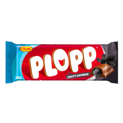 Plopp Salty Licorice 80g