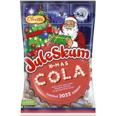 Juleskum X-Mas Cola påse 2022 Cloetta 100g