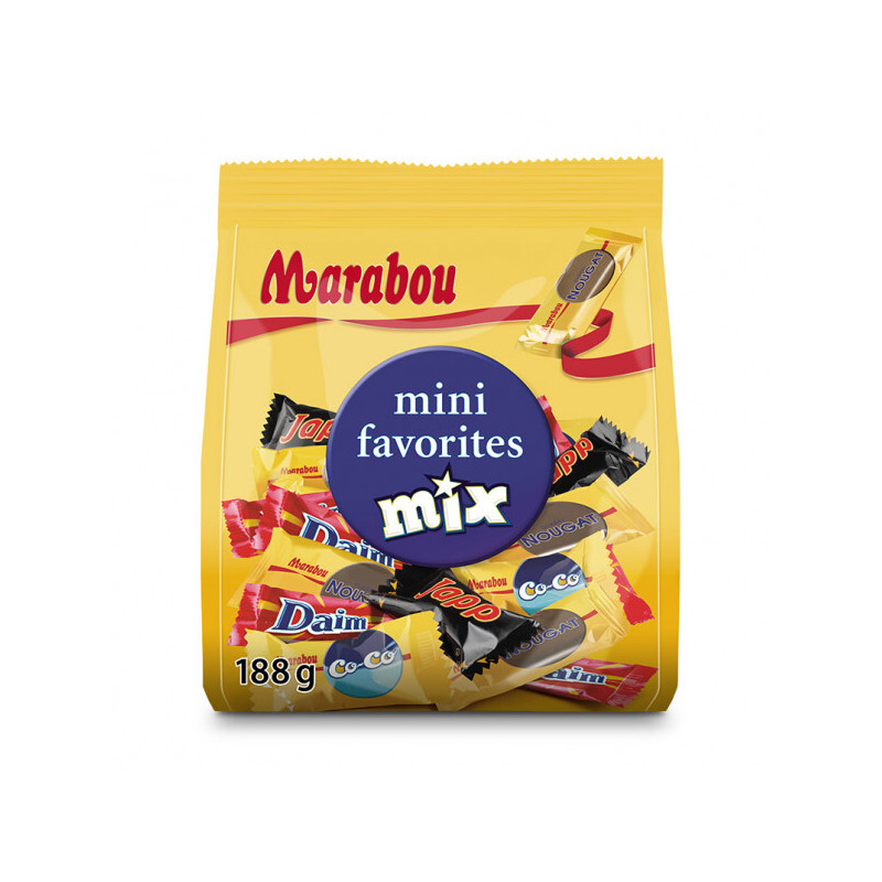 Marabou Mix Mini Mix Favorites 188g