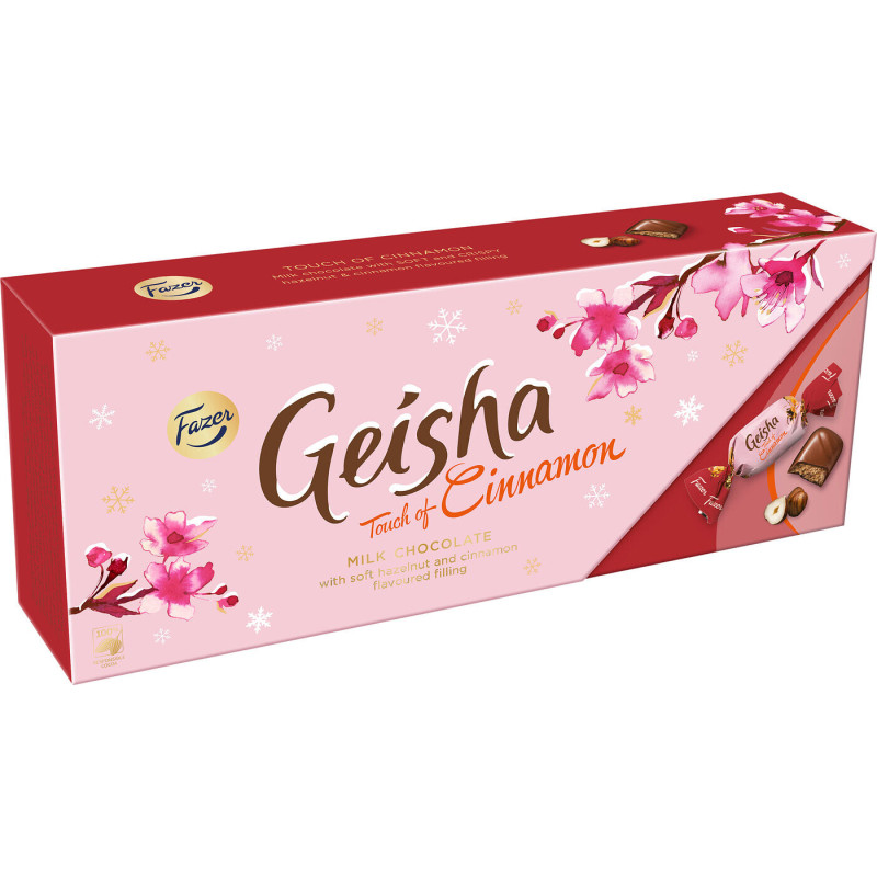 Geisha Cinnamon box Fazer 228g