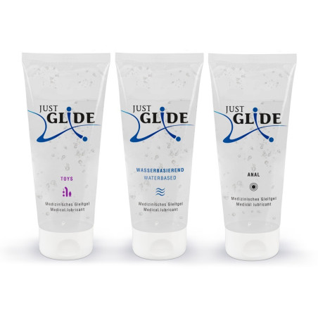 JustGlide  Set 3 x 200 ml