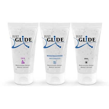 JustGlide Set 3 x 50 ml