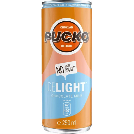 Pucko Delight chokladmjölk slimcan Cocio 25cl (Ink Pant)