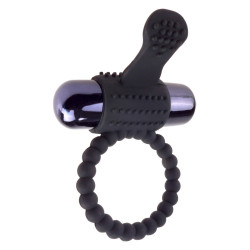 Vibrating Silicone Super Ring-0