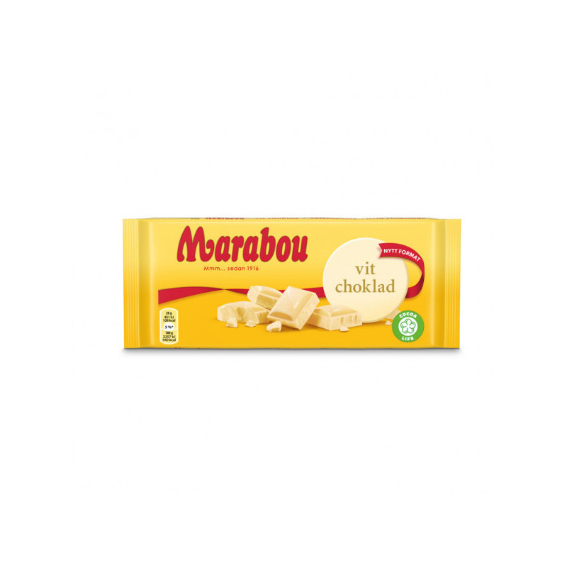 Marabou Vit 185g