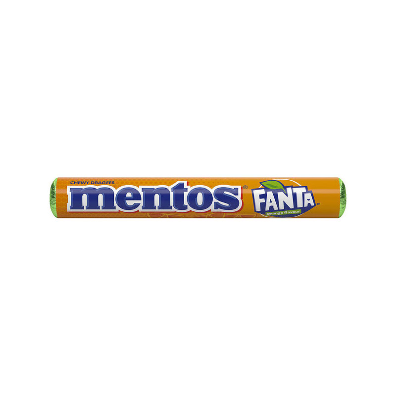 Mentos Fanta Orange rulle 38g