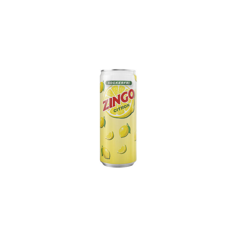 Zingo Citron Sockerfri 33cl (Ink pant)