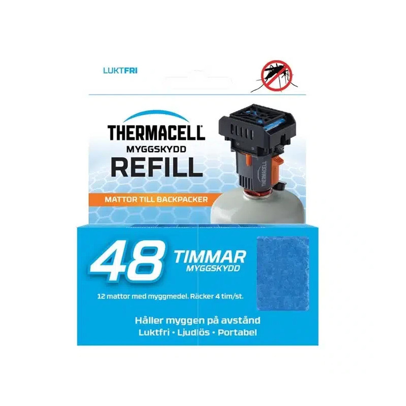 Thermacell Refill 48h Backpacker - enbart mattor