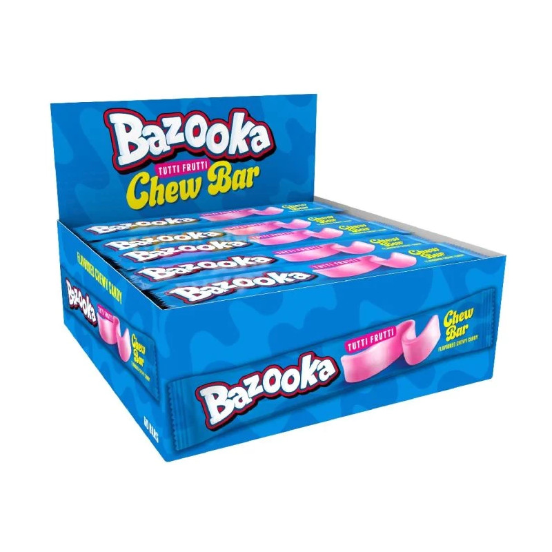 Bazooka Chew Bar Tutti Frutti 14gr