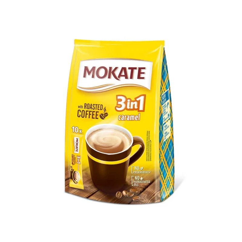 Mokate Kaffe 3in1 Caramel 10 X 17G