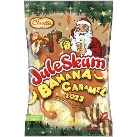 Juleskum Banana Caramell 2023 Cloetta