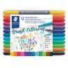 Brush letter duo, 12-p, Double-ended