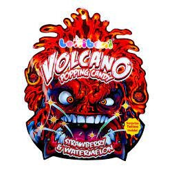 Volcano Popping Candy Jordgubb&Melon 18g