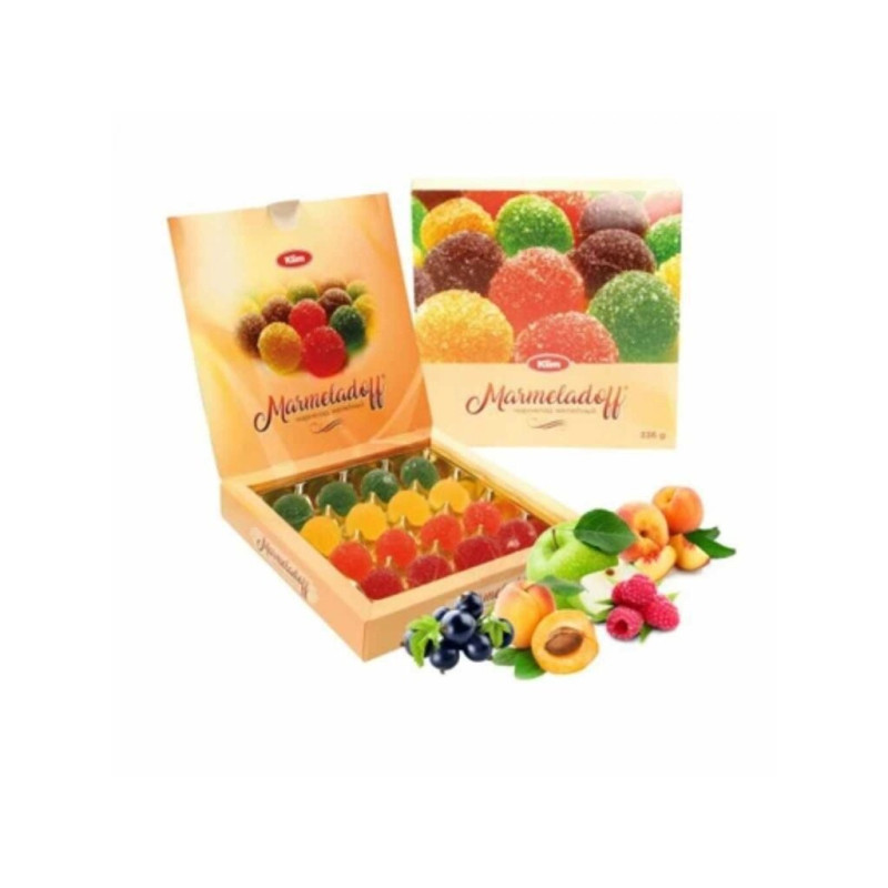 Marmelad kulor box 336 g