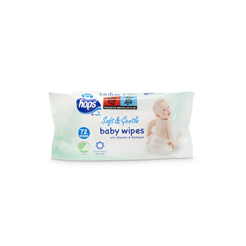 Våtservetter Soft & Gentle 72-P