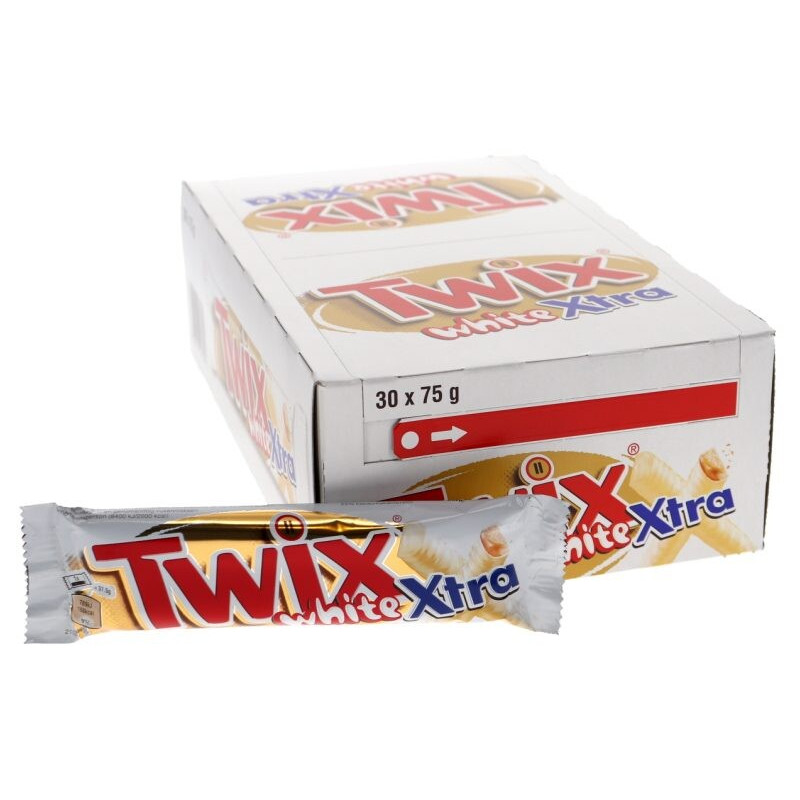 Twix white 75g*30