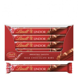 LINDOR Stycksak Mjölkchoklad 24*38g