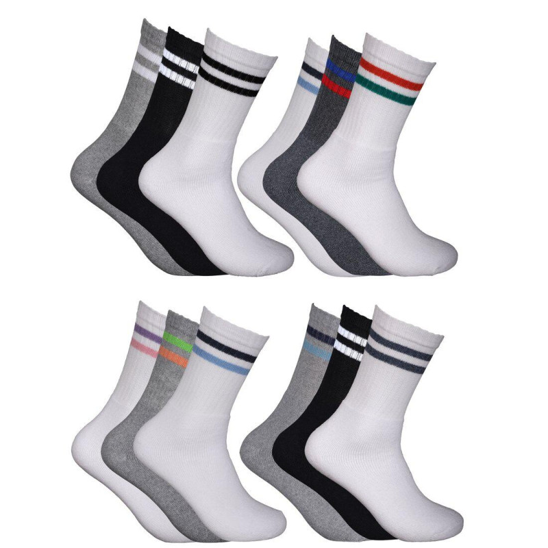 SPORTSOCK MED BÅRD 3-PACK