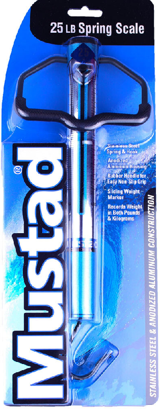 Mustad 25LB spring scale