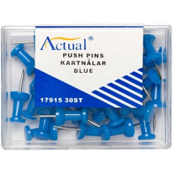 Kartnålar Push Pins 9 mm