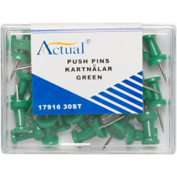 Kartnålar Push Pins 9 mm-0