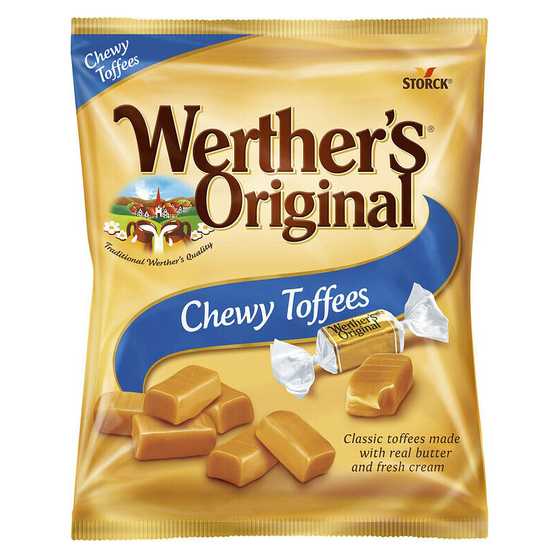 Werther´s Original Creamy Toffees påse 135g