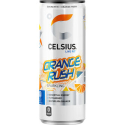 Celsius Orange Rush Apelsin, 35,5cl (Ink Pant)