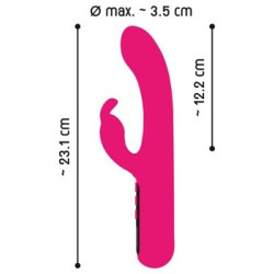 Pink Sunset Rabbit Vibrator-10