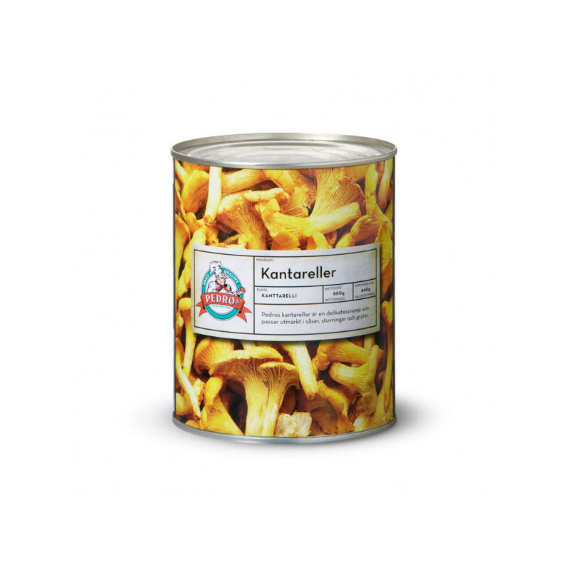 Kantareller 800g